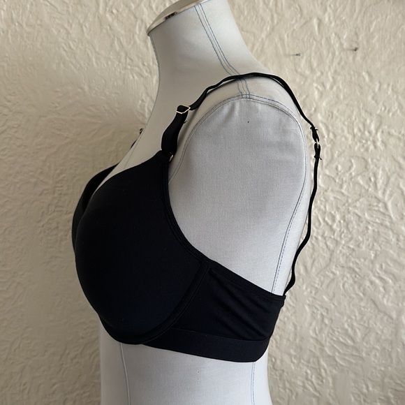 Lively The All-Day No-Wire Push-Up Bra Jet Black 36D - Picture 7 of 13